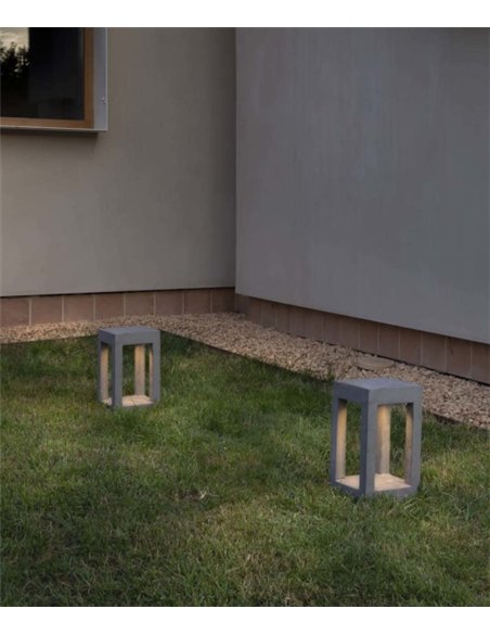 Pilo outdoor bollard - Faro - Cement lamp