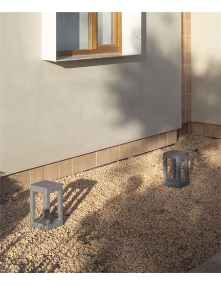 Pilo outdoor bollard - Faro - Cement lamp