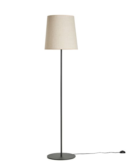 Sorrento floor lamp - Massmi - Natural linen shade