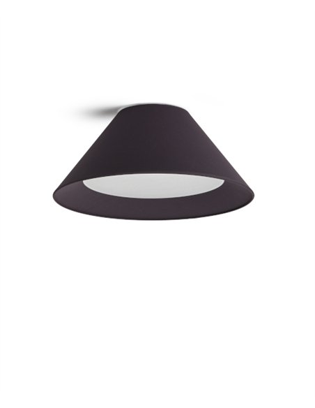 Conic ceiling light - Massmi - Conical translucent cotton lamp