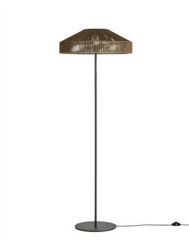 Olivia floor lamp - Massmi - Woven rope shade, available in 2 sizes