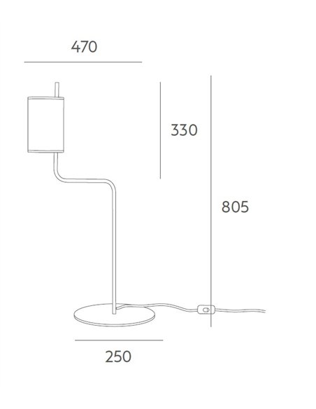 Flamingo table lamp - Massmi - Modern decorative lamp