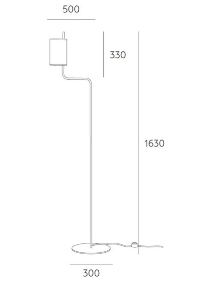 Flamingo floor lamp - Massmi - Modern design with ambient light