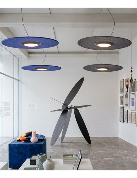 Lamuda pendant light - Massmi - Acoustic lamp with PET shade