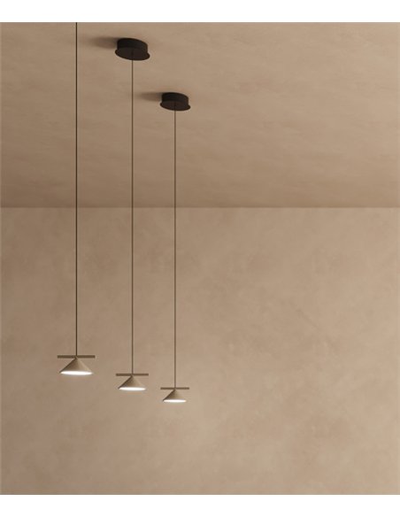 Belle Single Cone pendant light - Nexia - Conical lamp