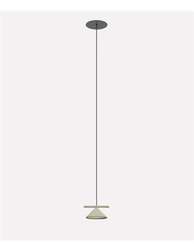 Belle Single Cone pendant light - Nexia - Conical lamp