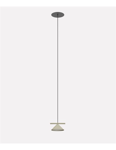 Belle Single Cone pendant light - Nexia - Conical lamp