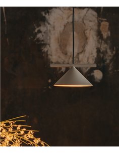 Belle Single Cone pendant light - Nexia - Conical lamp