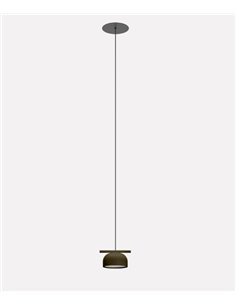 Belle Single Dome pendant light - Nexia - Semi-circular shade 2