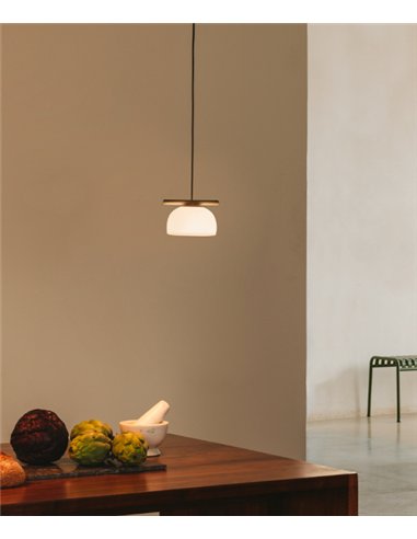 Belle Single Glass pendant light - Nexia - Glass shade