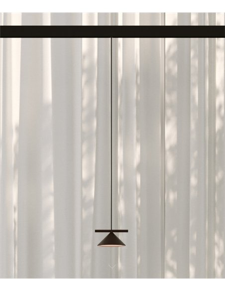 48V Belle track pendant light - Nexia - Conical LED lamp