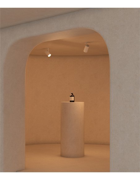 Sutil surface ceiling spotlight - Nexia - LED spotlight in white or black