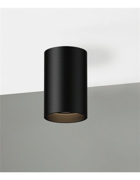 Pure surface ceiling spotlight - Nexia - Cylindrical surface lamp