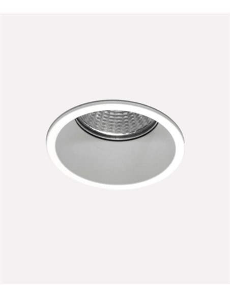 Tolva S recessed ceiling downlight - Nexia - LED downlight, Ø 9 cm