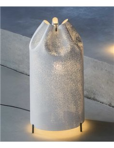 Agasallo floor lamp - a-emotional light - Decorative stainless steel mesh lamp