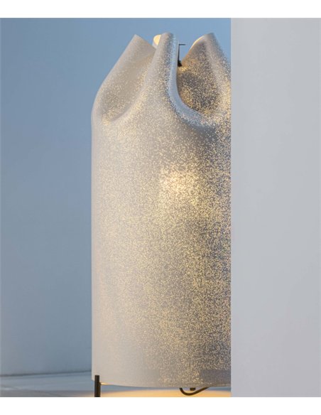 Agasallo floor lamp - a-emotional light - Decorative stainless steel mesh lamp