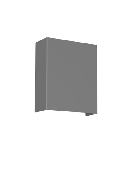 Zerouno outdoor wall light - Iberlamp - Modern design in anthracite