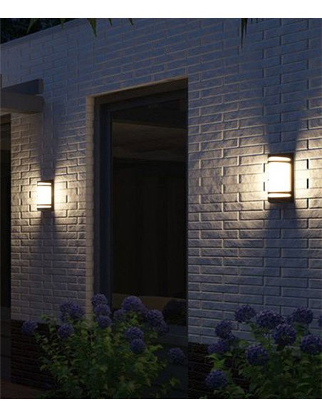 Pull outdoor wall light - Iberlamp - Anthracite lamp, IP54