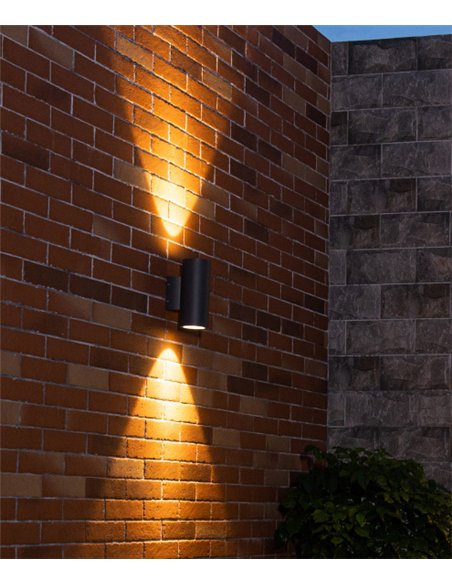 Fox outdoor wall light - Iberlamp - Dual lighting outdoor lamp