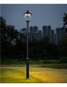 Outdoor streetlight head - Iberlamp - Anthracite LED lamp 2