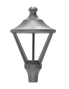 Outdoor streetlight head - Iberlamp - Anthracite LED lamp
