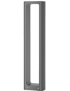 Windows outdoor bollard - Iberlamp - Anthracite aluminium LED lamp, 80 cm 2