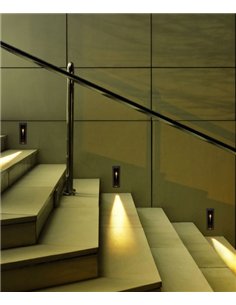 Step recessed wall light - Iberlamp - LED outdoor lamp