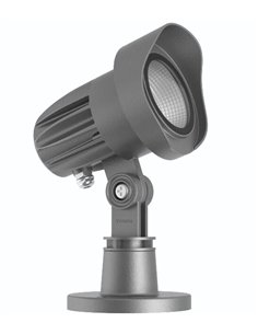 Cobra outdoor spotlight - Iberlamp - Adjustable spotlight in anthracite grey 2
