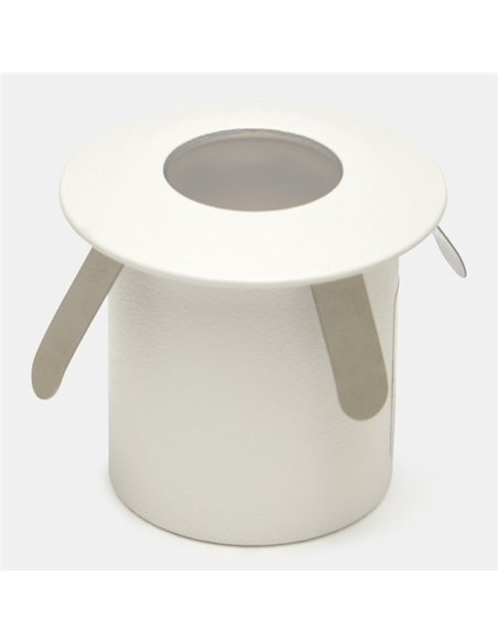 Senya recessed wall light - FORLIGHT - Outdoor spotlight in grey aluminium, LED 3000K, 2 sizes