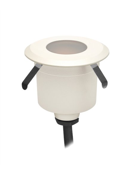 Senya recessed wall light - FORLIGHT - Outdoor spotlight in grey aluminium, LED 3000K, 2 sizes