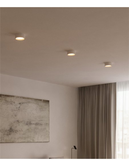 Jet ceiling spotlight - FORLIGHT - Round surface lamp