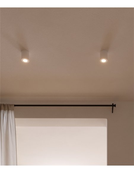 Era ceiling spotlight - FORLIGHT - Round GU10 design