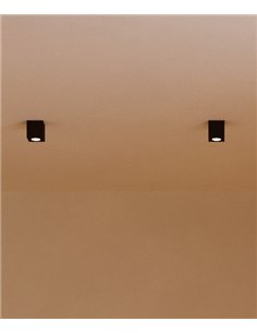 Era ceiling spotlight - FORLIGHT - Square GU10 design