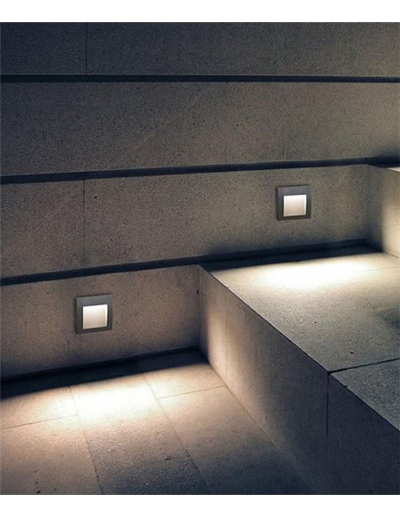 Zilo recessed wall light - FORLIGHT - LED lamp suitable for outdoor use