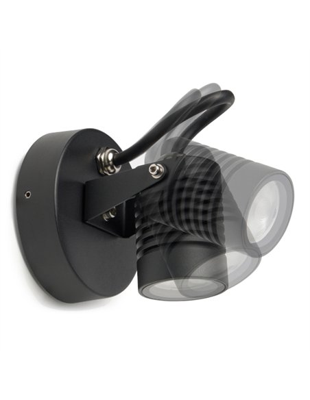 Vista wall light - FORLIGHT - Adjustable outdoor lamp