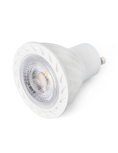 GU10 bulb 7.5W 2700K - Faro - White bulb 60°