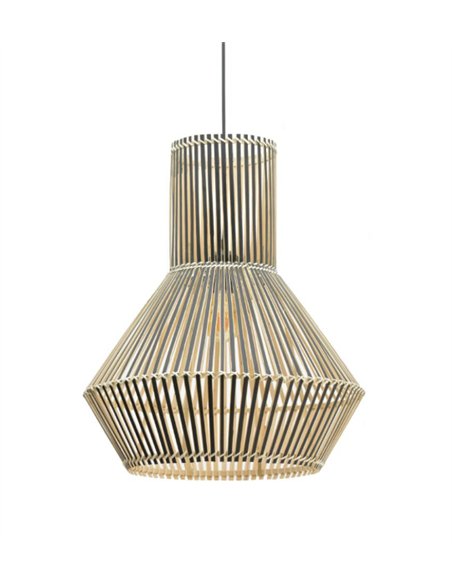Carina pendant lamp - IDP Lampshades - Wicker lamp