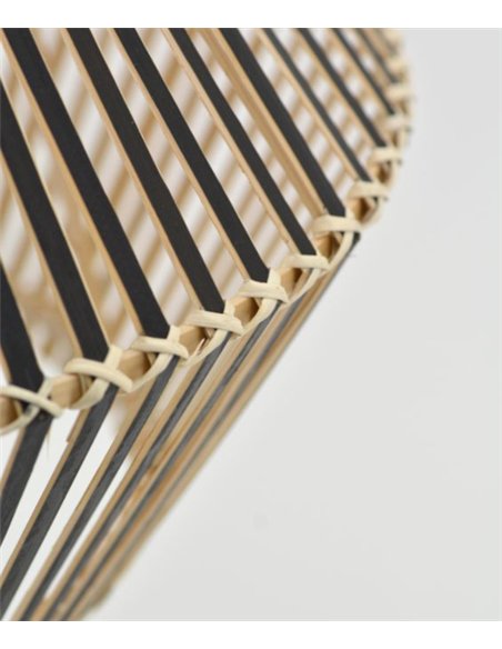 Carina pendant lamp - IDP Lampshades - Wicker lamp