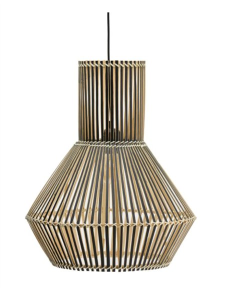Carina pendant lamp - IDP Lampshades - Wicker lamp