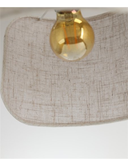 Alicante pendant lamp - IDP Lampshades - Linen shade