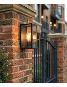 Cube outdoor wall light