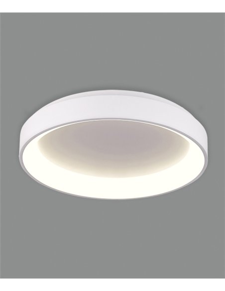 Grace Ceiling Light - ACB - Round dimmable LED ceiling light, white or black, available in 3 sizes