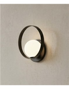 Halo wall light - ACB - Minimalist lamp in black or gold