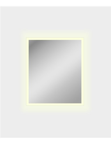 Amanzi illuminated bathroom mirror - ACB - Available in 3 sizes, LED 3000K