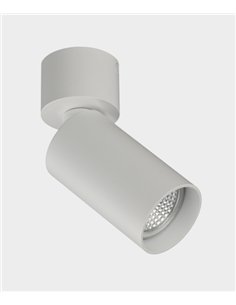 Zoom ceiling spotlight - ACB - 350° adjustable spotlight, white