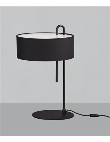 Clip Table Lamp - ACB - Modern and elegant looking decorative black table lamp