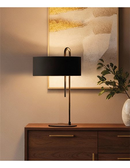 Clip Table Lamp - ACB - Modern and elegant looking decorative black table lamp