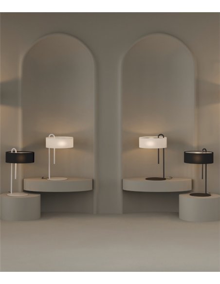 Clip Table Lamp - ACB - Modern and elegant looking decorative black table lamp