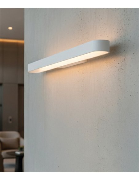 Gala wall light - ACB - LED, White or black lamp, 43 cm