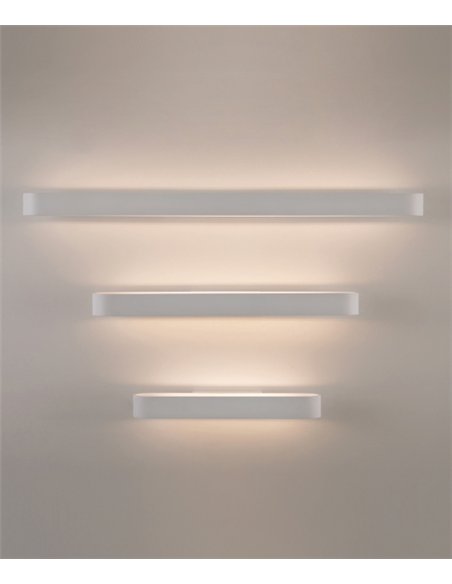 Gala wall light - ACB - LED, White or black lamp, 43 cm